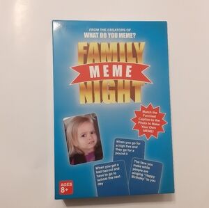 Brand new, never opened Family Meme Night party game (What Do You Meme?)